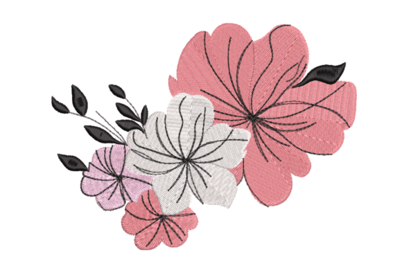 Blush Floral Cluster – Modern Sketch Review
