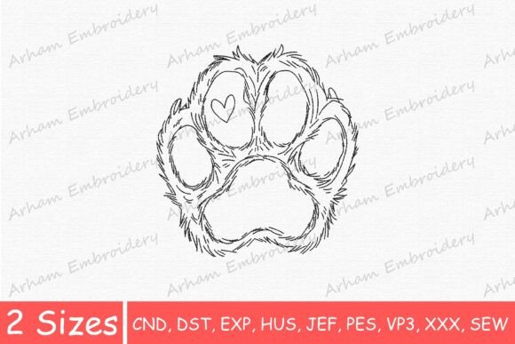 Fluffy Paw Print with Heart: A Designerβs Review for Personalized Gifts