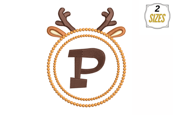Letter P in Cute Frame: A Nursery Must-Have for Etsy Sellers