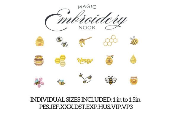 Mini Honey Bee Bundle X 15 Designs Review for Seasonal Makers