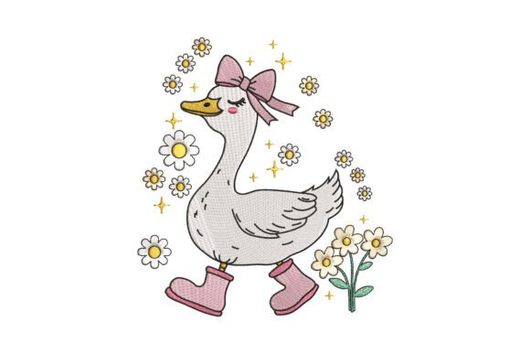 Silly Goose Girl Embroidery Design Review