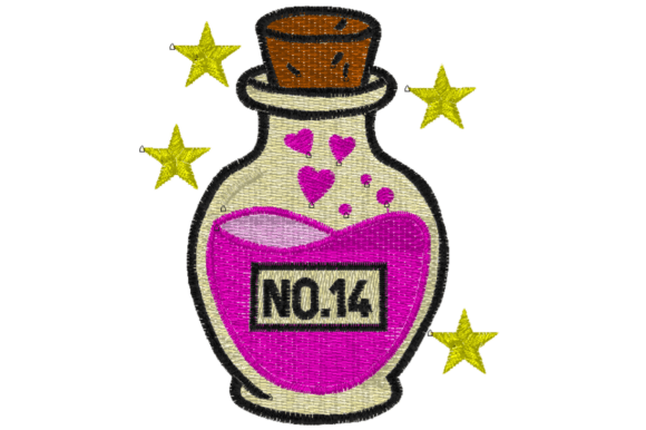 Valentines Love Potion No 14: A Designer’s Review for Business Embroidery Use